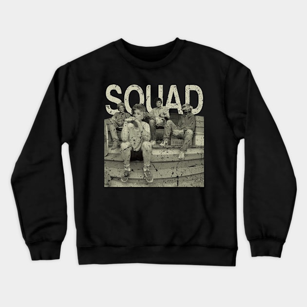 SQUAD THE BEST Crewneck Sweatshirt by DESIPRAMUKA